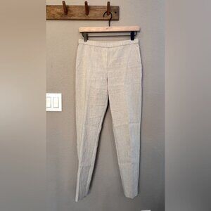 ELIE TAHARI | Linen Blend Trousers Pants